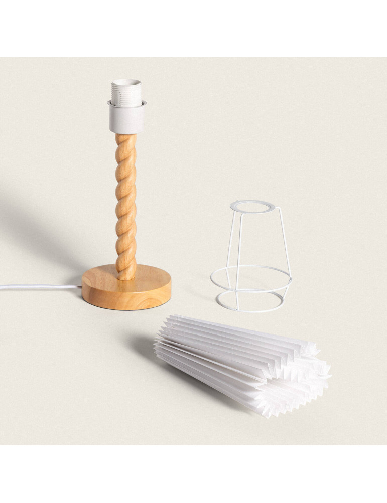 Lampe à Poser Bois Moorea