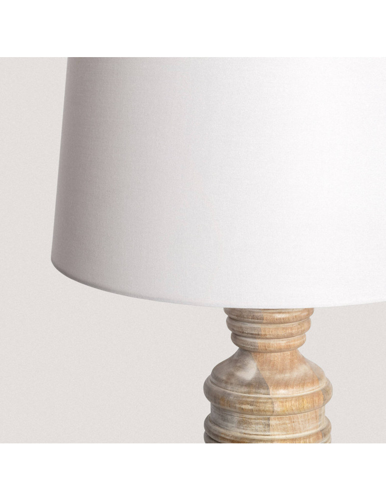 Lampe à Poser en bois Hausa ILUZZIA