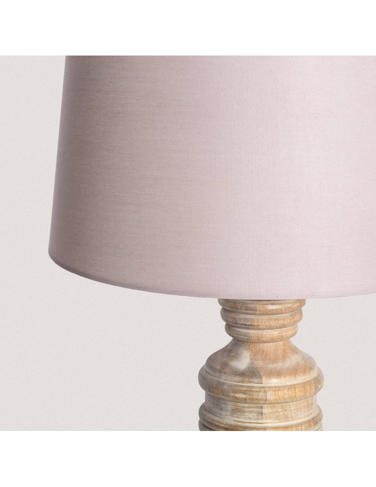 Lampe à Poser en bois Hausa ILUZZIA