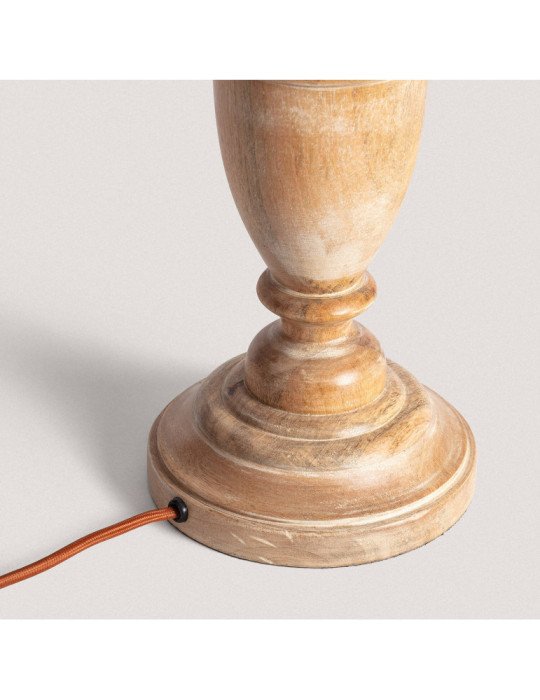 Lampe à Poser en bois Hausa ILUZZIA