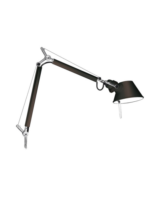 Lampe à Poser Tolomeo Micro avec Support Blanc Brillant ARTEMIDE