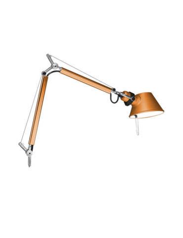 Lampe à Poser Tolomeo Micro avec Support Blanc Brillant ARTEMIDE