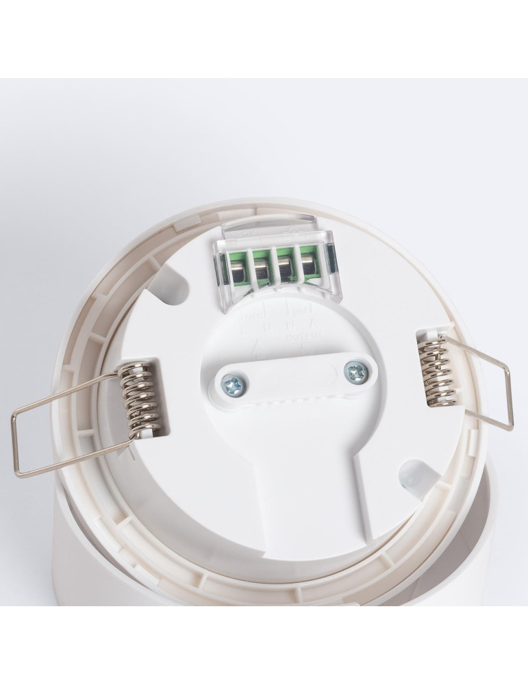 Détecteur de Mouvement 400 W Micro-Ondes Radar Encastrable 360º-180º