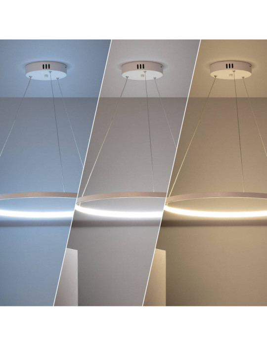 Suspension LED 20W Métal CCT Sélectionnable Ivalo