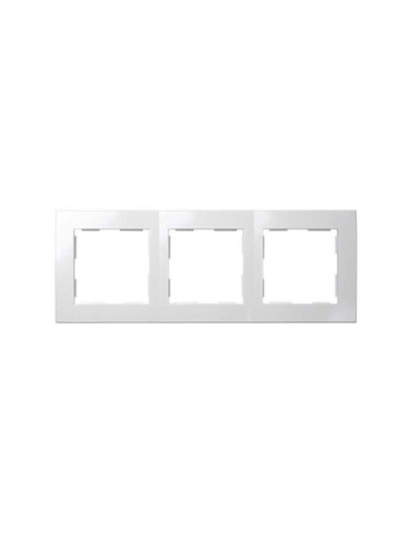 Cadre 3 Emplacements Blanc SIMON 28 28620