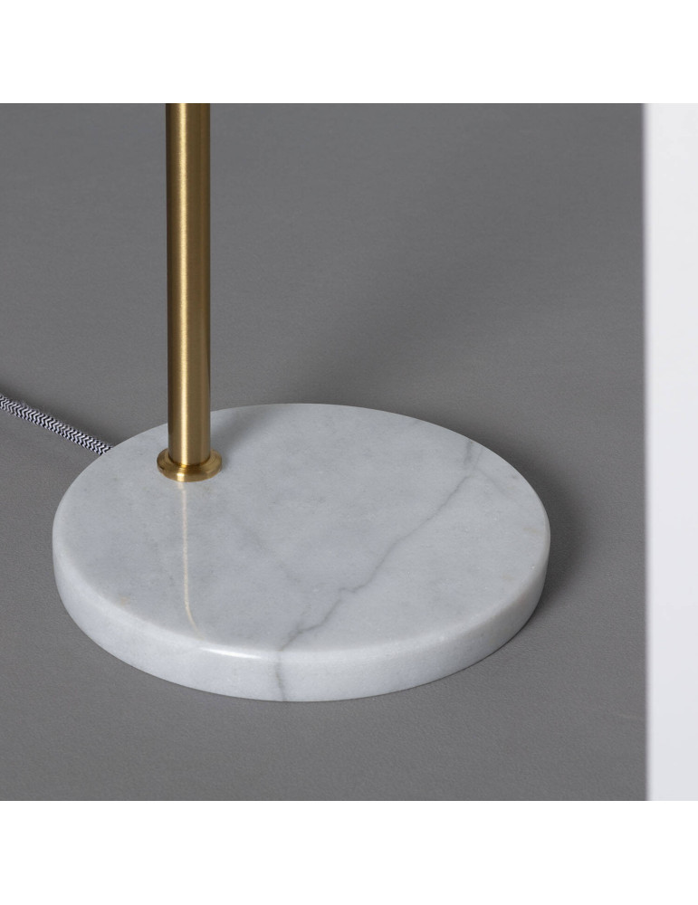 Lampe à Poser Bois et Verre Brandt