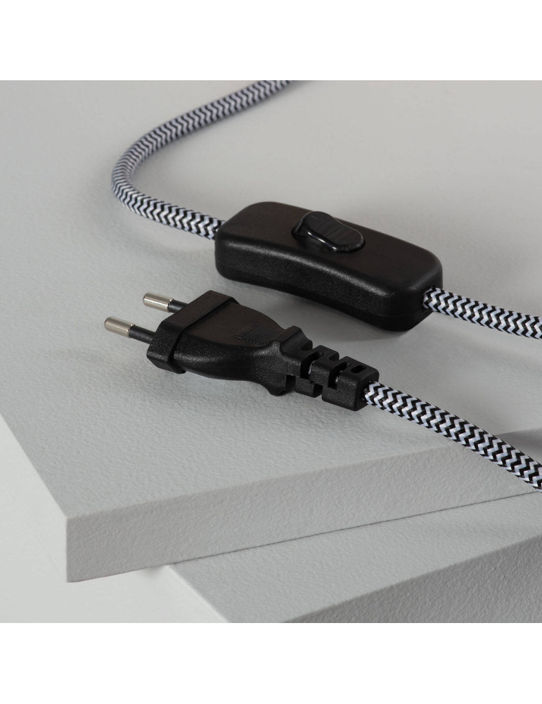 Lampe à Poser Bois et Verre Brandt