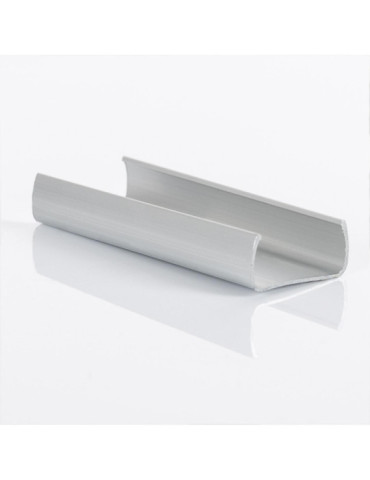 Clip de Fixation Aluminium pour Gaine Néons LED Flexible Dimmable 7.5W/m 220V AC 100 LED/m Semi-circulaire 180° Monochrome IP67