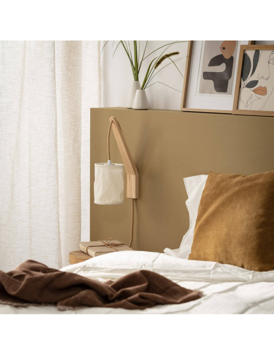 Lampe Murale Bois et Métal Kanzu