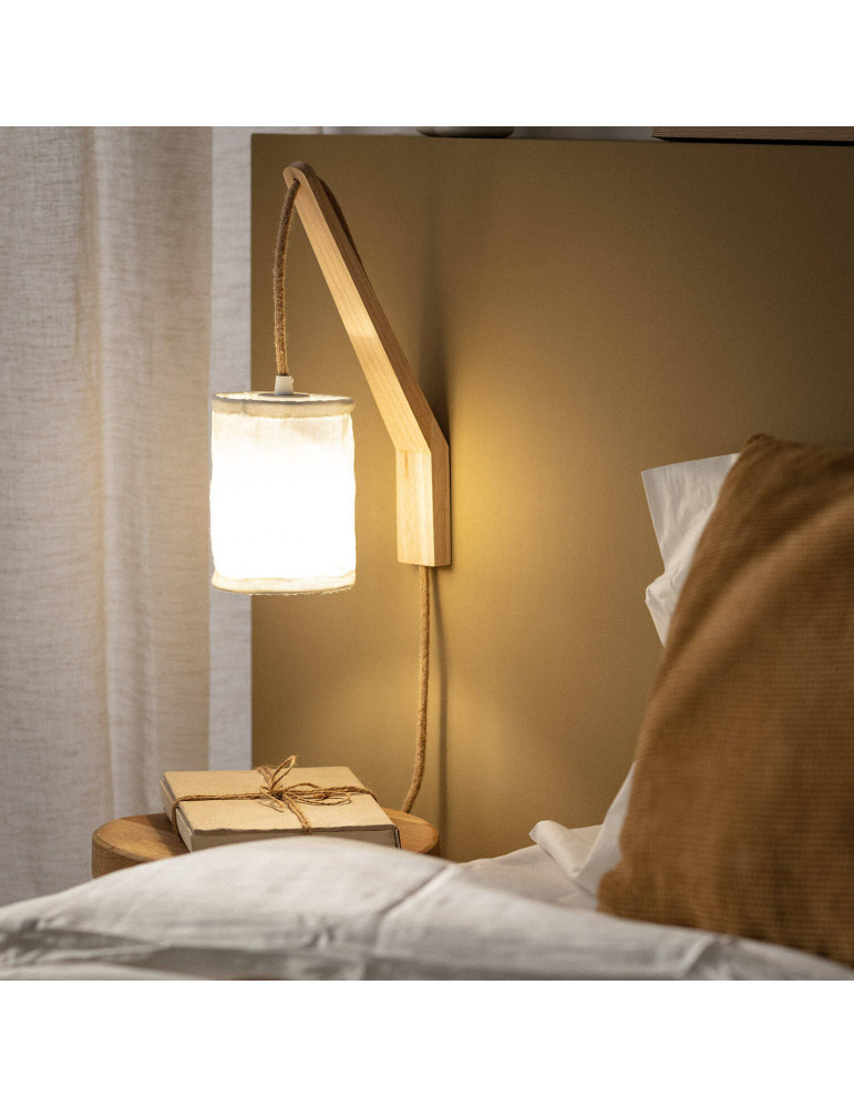 Lampe Murale Bois et Métal Kanzu