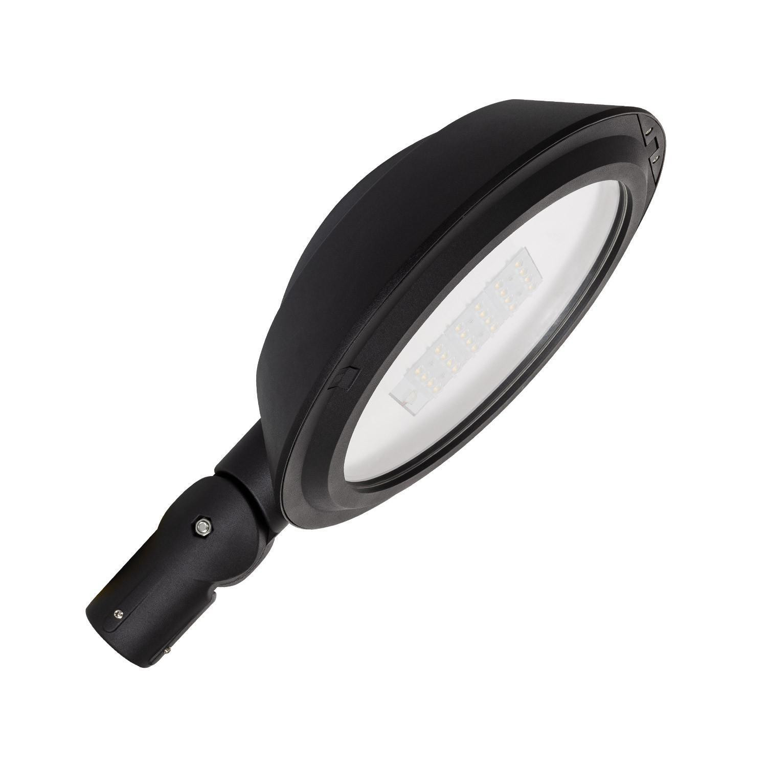 Lampadaire LED 40W Arrow LUMILEDS PHILIPS Xitanium Dimmable 1-10V Blanc chaud 2700K Asymétrique 160ºx60º