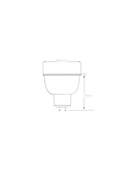 Ampoule LED 12V MR11 1W 120 lm