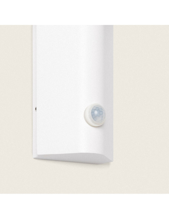 Applique Murale Extérieure LED 12W Aluminium avec Détecteur de Mouvement PIR Abel 2 Spots