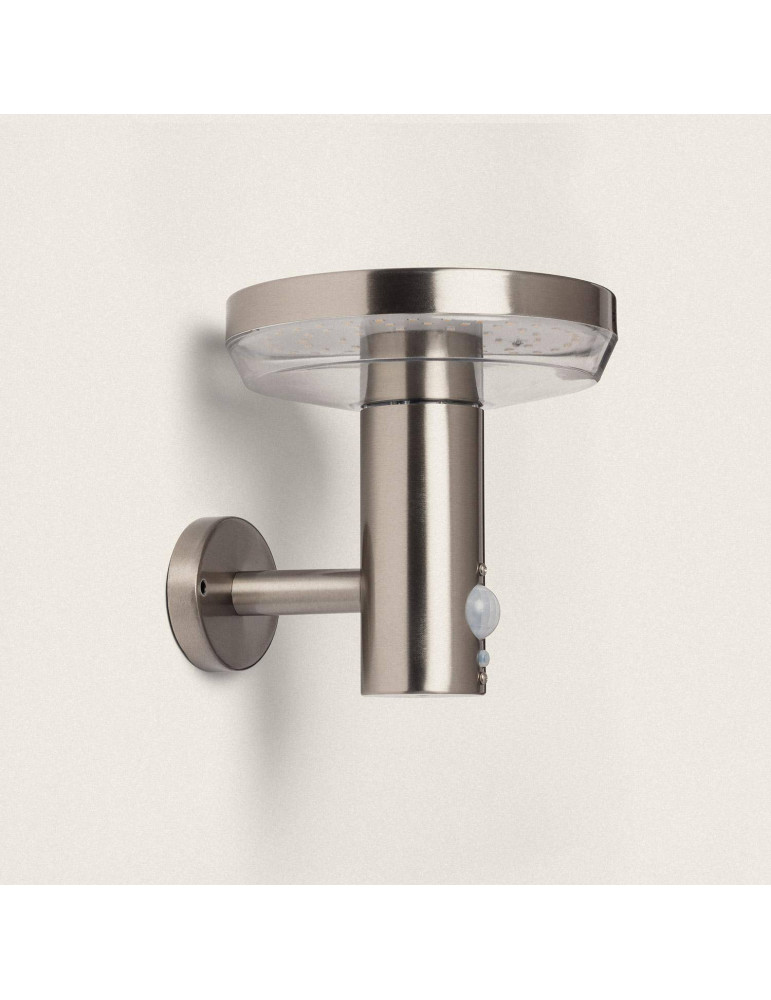 Applique Murale Extérieure Solaire LED 5W Aluminium avec Détecteur de Mouvement Barton Applique Murale Extérieure Solaire LED 5W Aluminium avec Détecteur de Mouvement Barton