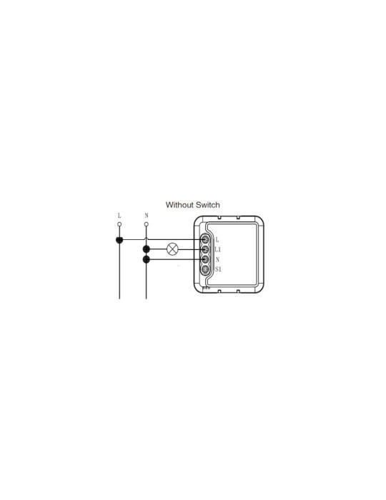 Module de Variation WiFi TRIAC Compatible avec Bouton-Poussoir