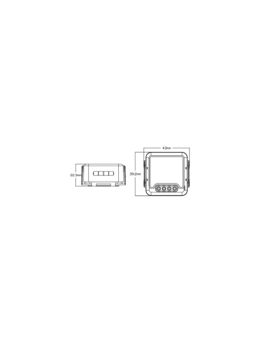 Module de Variation WiFi TRIAC Compatible avec Bouton-Poussoir