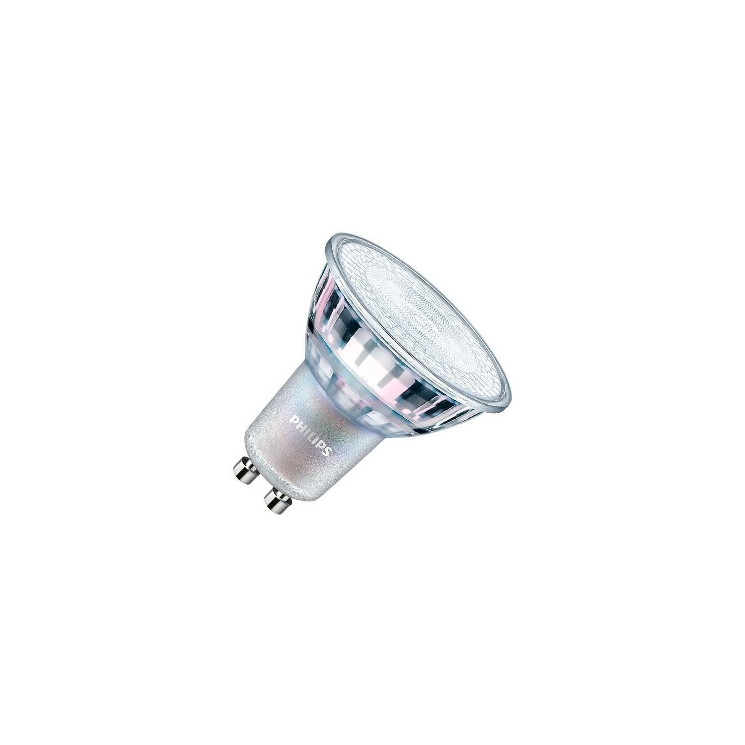 Ampoule LED Dimmable GU10 3.7W PAR16 PHILIPS CorePro MAS spotMV 60° Blanc neutre 4000K