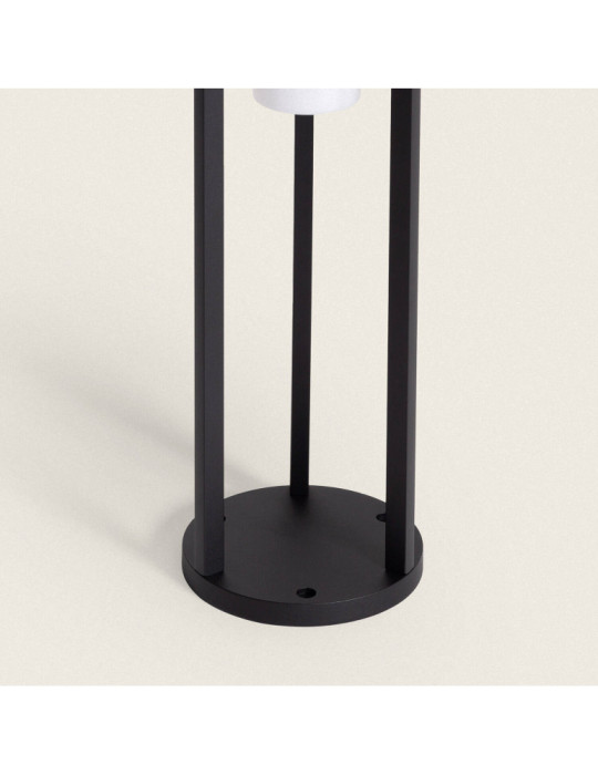 Balise sur Pied Extérieure Solaire LED 2W 40cm Aluminium avec Détecteur de Mouvement Eneko
