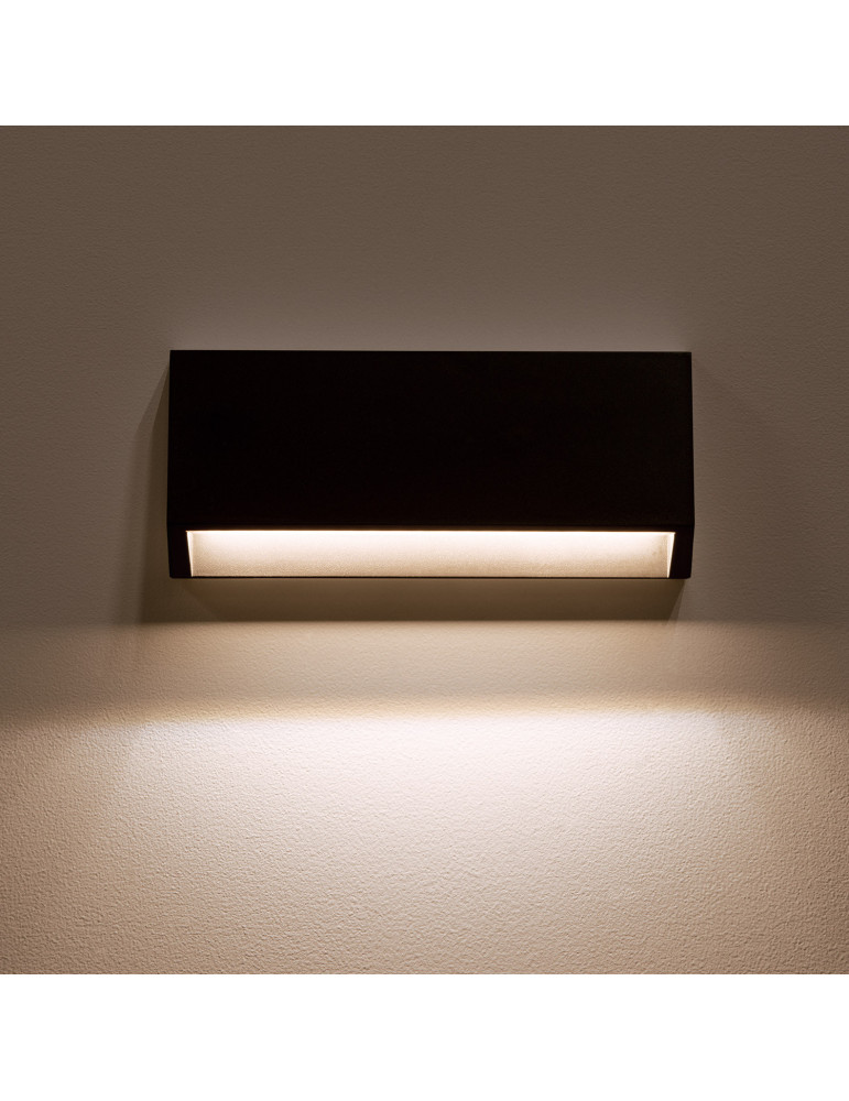 Aplique de Pared LED Valeta IP65 3W Negro