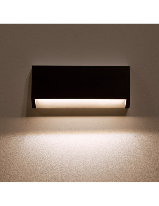 Aplique de Pared LED Valeta IP65 3W Negro