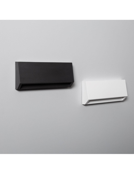 Balise LED Extérieure 3W En Saillie au Mur Rectangulaire Valeta Anthracite