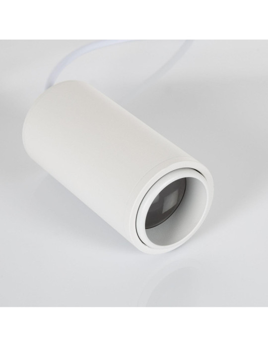 Suspension Cuarzo Multiangle 10-50º de Rail Triphasé pour Ampoule GU10