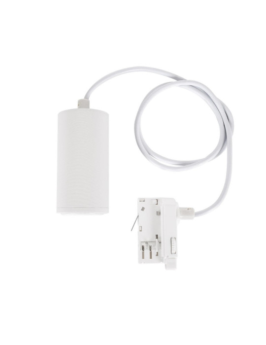 Suspension Cuarzo Multiangle 10-50º de Rail Triphasé pour Ampoule GU10