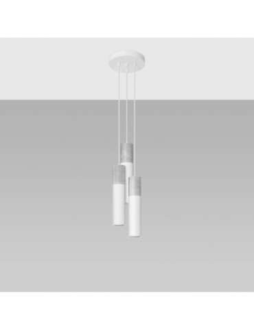 Suspension Béton Borgio 3P  SOLLUX