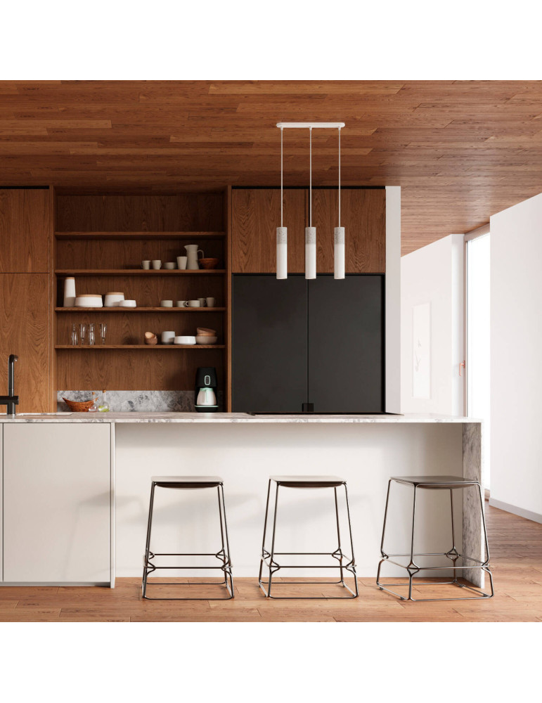 Suspension Béton Borgio 3P  SOLLUX