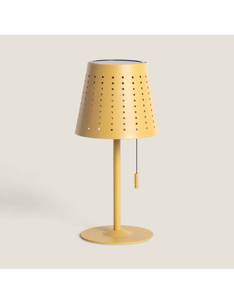 Lampe à Poser LED Extérieure Solaire 3W Portative Banate avec Batterie Rechargeable