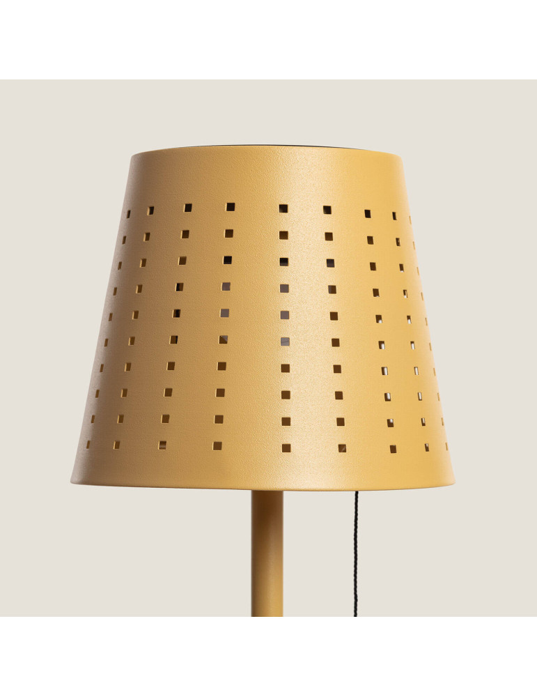 Lampe à Poser LED Extérieure Solaire 3W Portative Banate avec Batterie Rechargeable