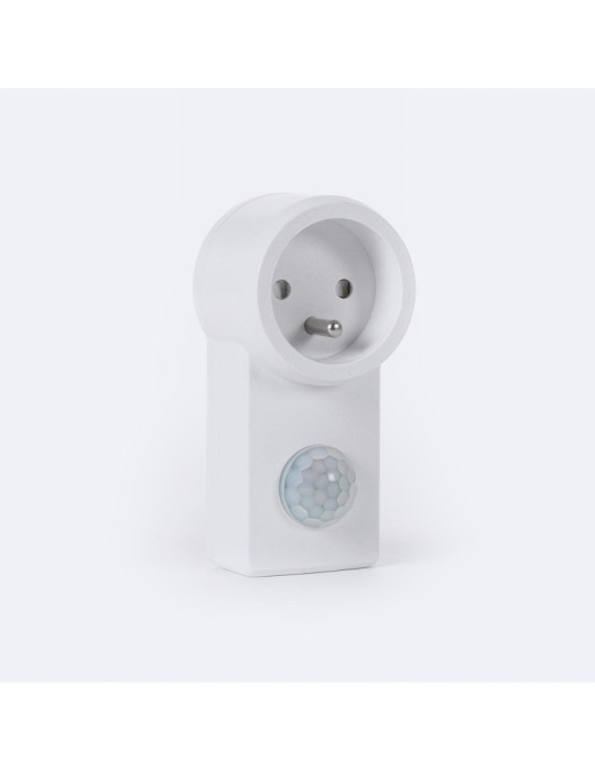 Adaptateur Prise Schuko Tipo E avec Détecteur de Mouvement Adaptateur Prise Schuko Tipo E avec Détecteur de Mouvement