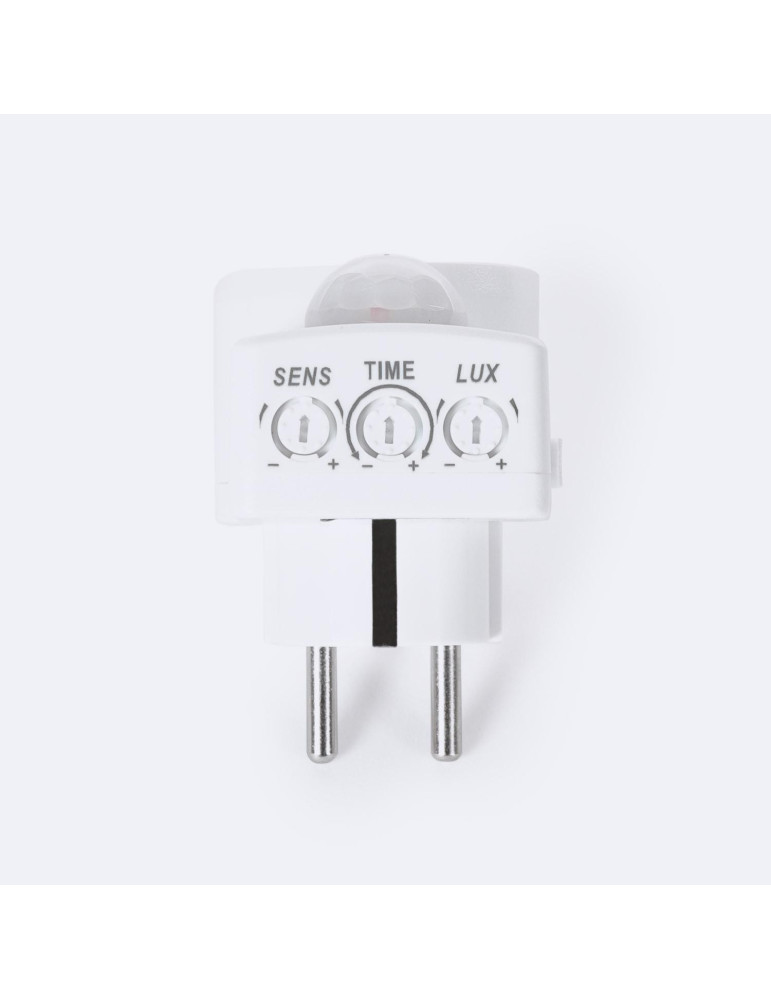 Adaptateur Prise Schuko Tipo E avec Détecteur de Mouvement