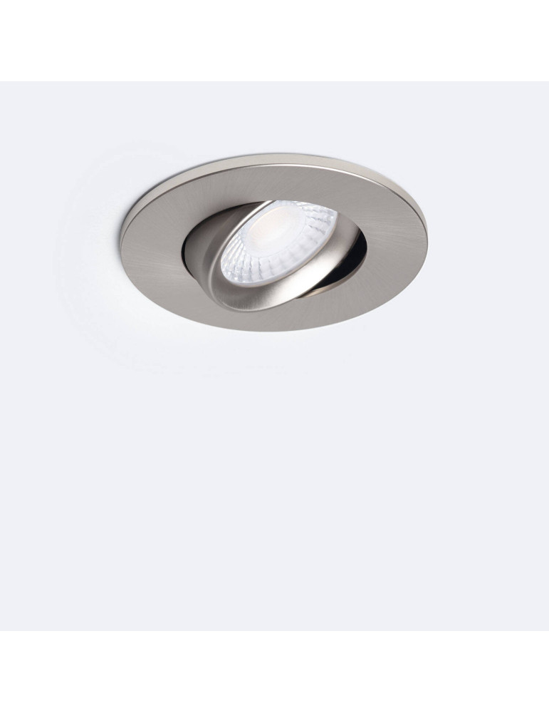 Spot Downlight Ignifuge LED 5-8W Rond Dimmable IP65 Coupe Ø 65 mm Design Ajustable