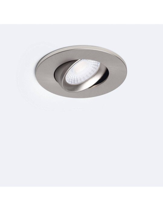 Spot Downlight Ignifuge LED 5-8W Rond Dimmable IP65 Coupe Ø 65 mm Design Ajustable