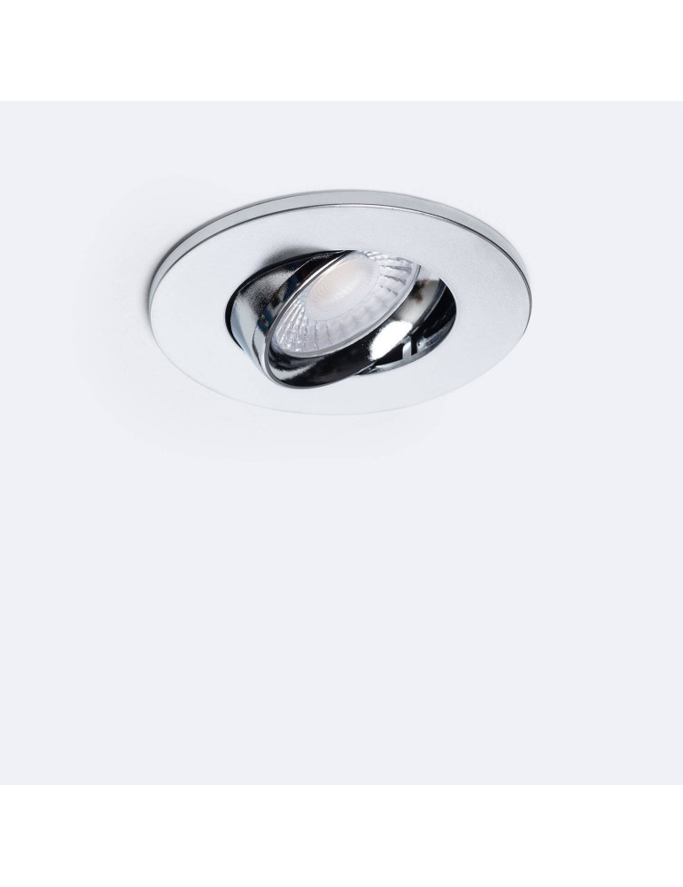 Spot Downlight Ignifuge LED 5-8W Rond Dimmable IP65 Coupe Ø 65 mm Design Ajustable
