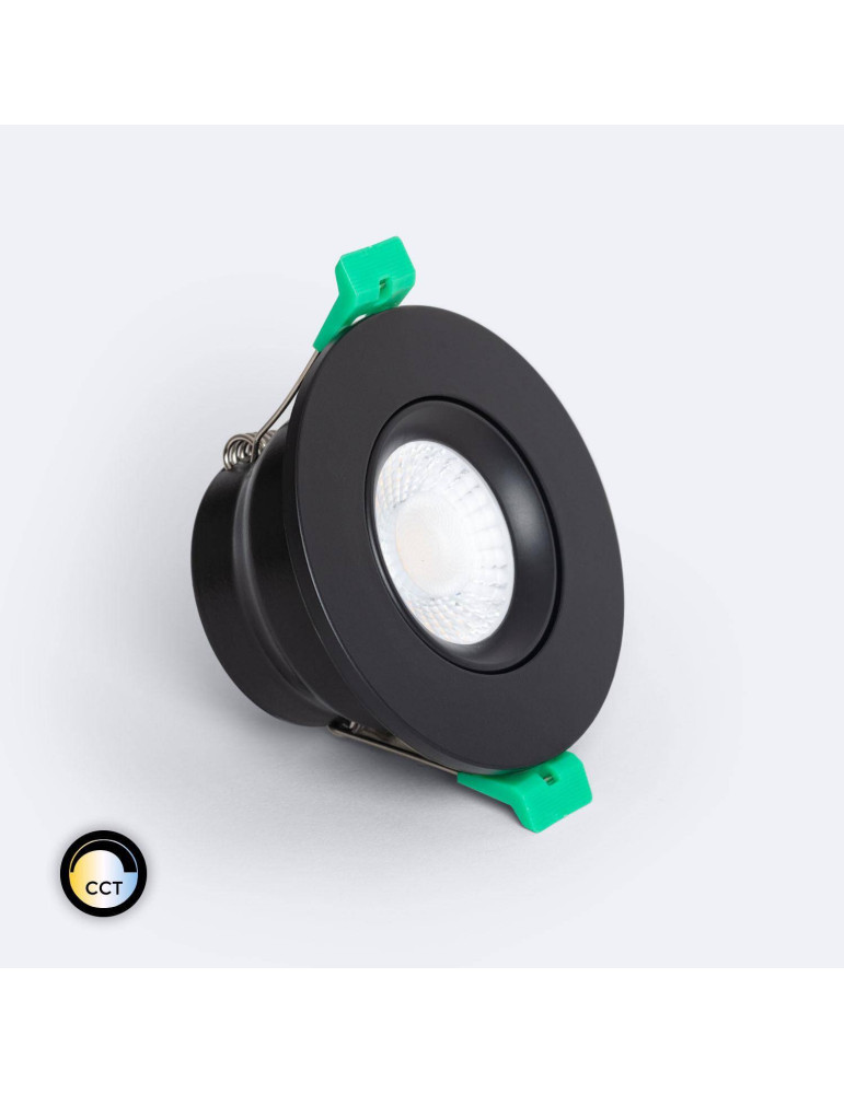 Spot Downlight Ignifuge LED 5-8W Rond Dimmable IP65 Coupe Ø 65 mm Design Ajustable Spot Downlight Ignifuge LED 5-8W Rond Dimmable IP65 Coupe Ø 65 mm Design Ajustable