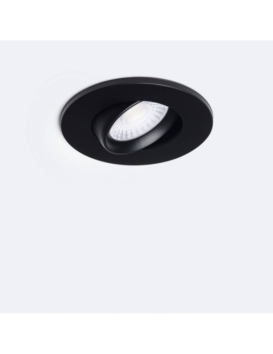 Spot Downlight Ignifuge LED 5-8W Rond Dimmable IP65 Coupe Ø 65 mm Design Ajustable