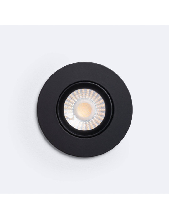 Spot Downlight Ignifuge LED 5-8W Rond Dimmable IP65 Coupe Ø 65 mm Design Ajustable