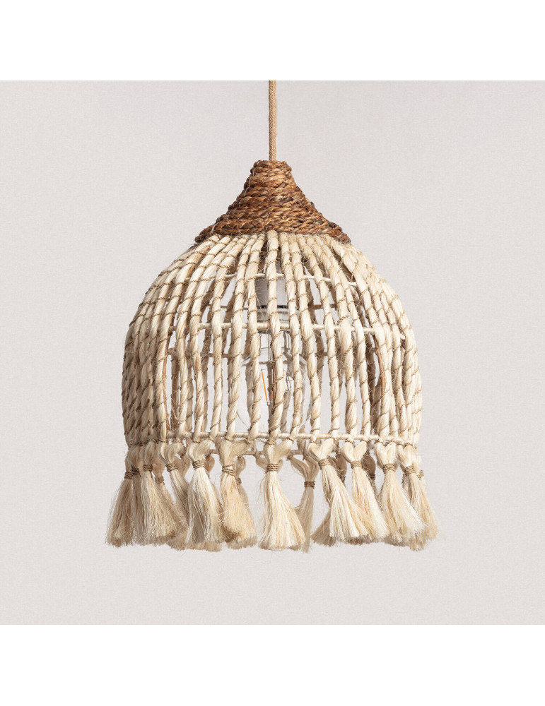 Suspension Rotin et Ramie Kempo Buki ILUZZIA