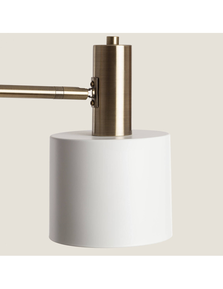 Lampadaire Métal et Marbre Dafne