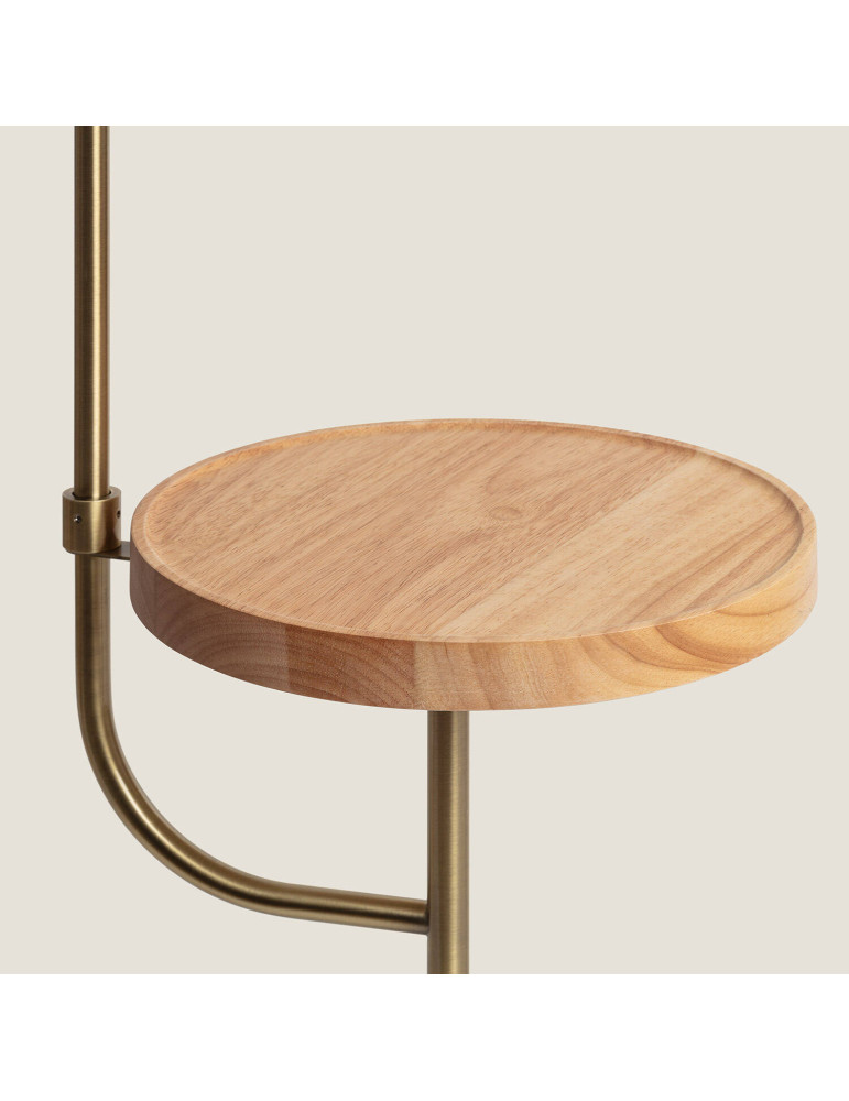 Lampadaire Métal et Marbre Dafne