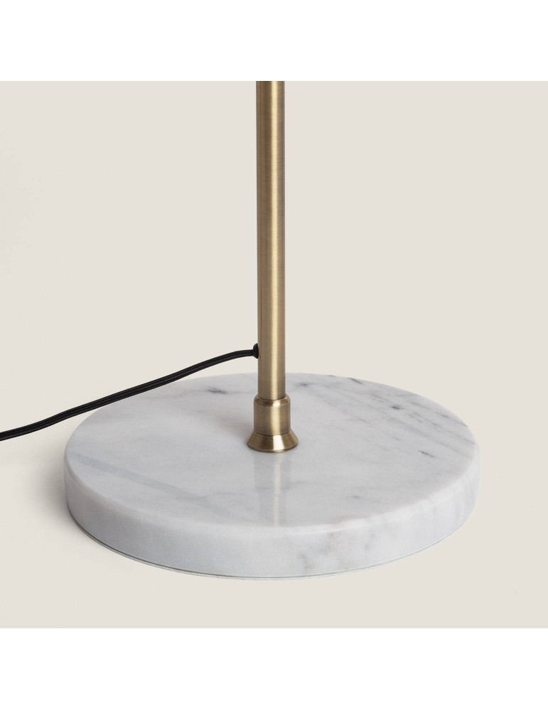 Lampadaire Métal et Marbre Dafne