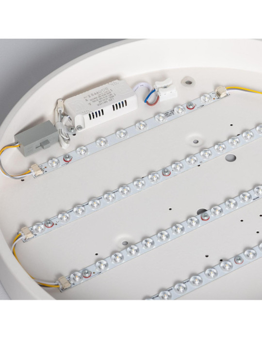 Plafonnier LED Rond Métal 30W CCT Sélectionnable Hidria Ø400 mm