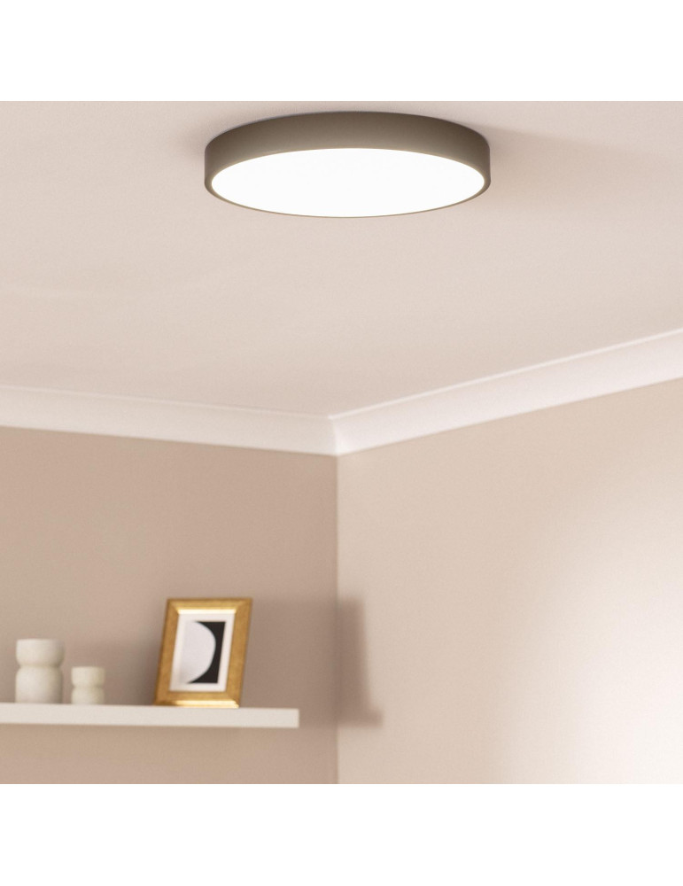 Plafonnier LED Rond Métal 30W CCT Sélectionnable Hidria Ø400 mm