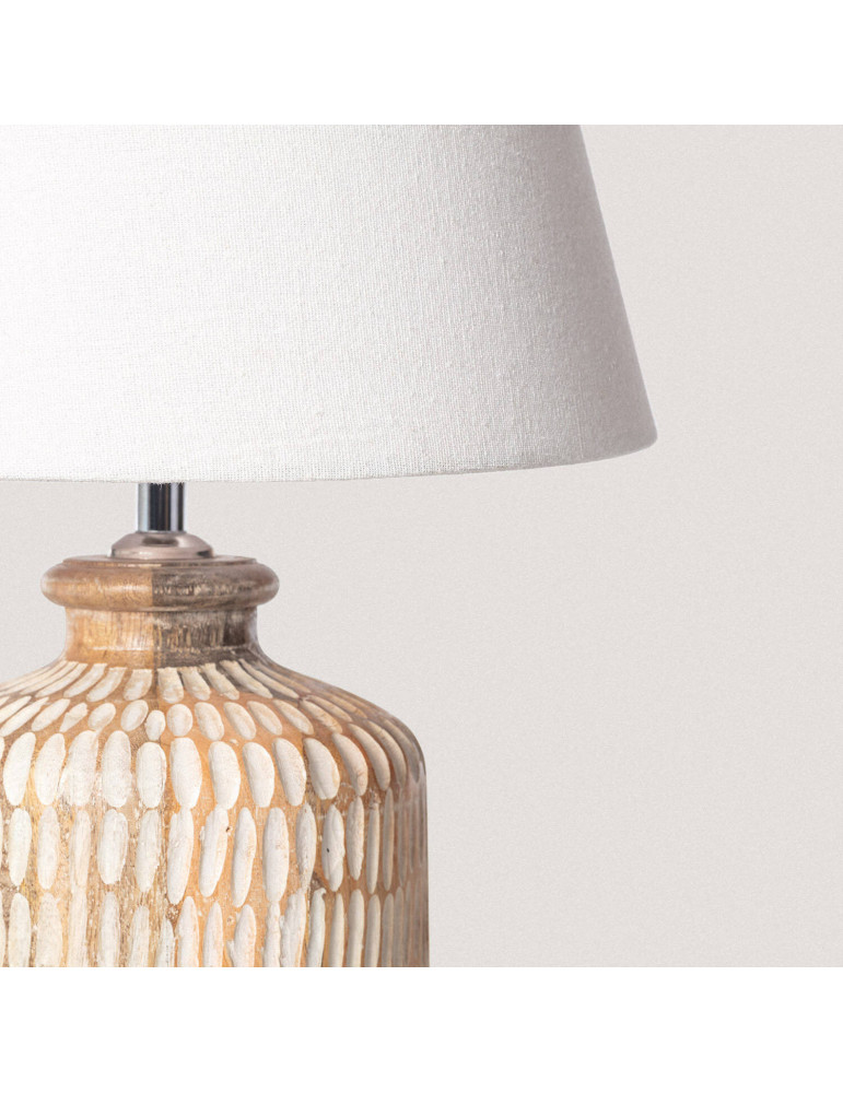 Lampe à Poser en bois Govesan ILUZZIA