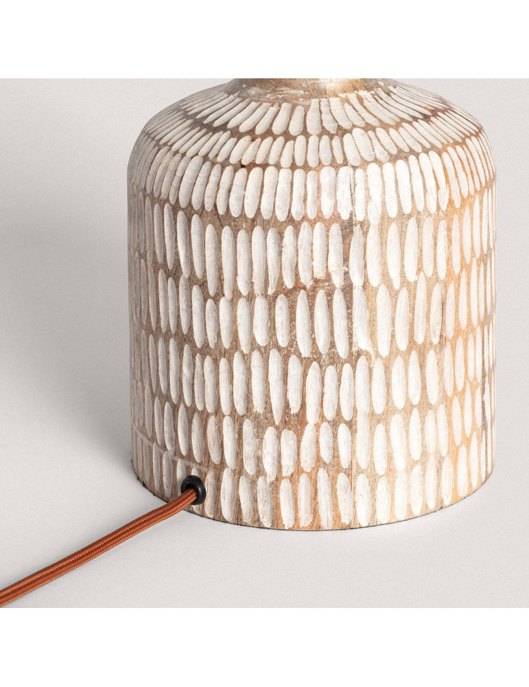 Lampe à Poser en bois Govesan ILUZZIA