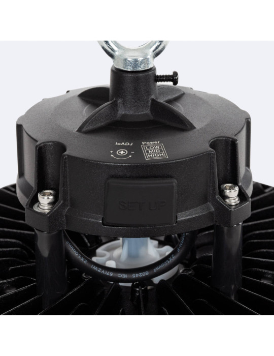 Cloche LED Industrielle UFO 100W 170lm/W LIFUD SMART Détecteur de Présence