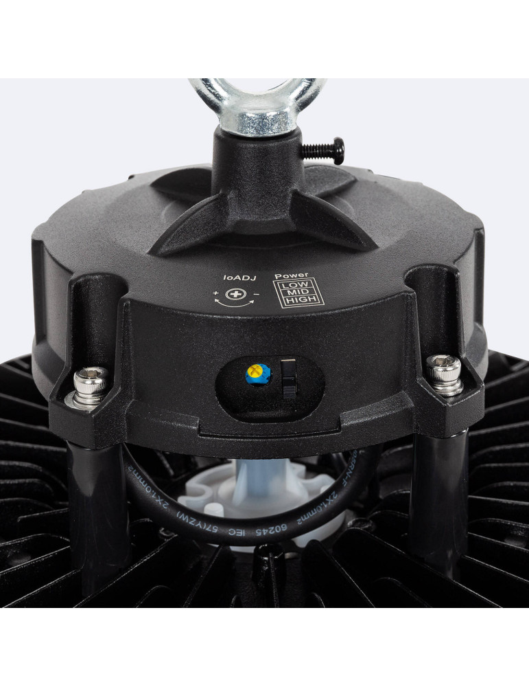 Cloche LED Industrielle UFO 100W 170lm/W LIFUD SMART Détecteur de Présence