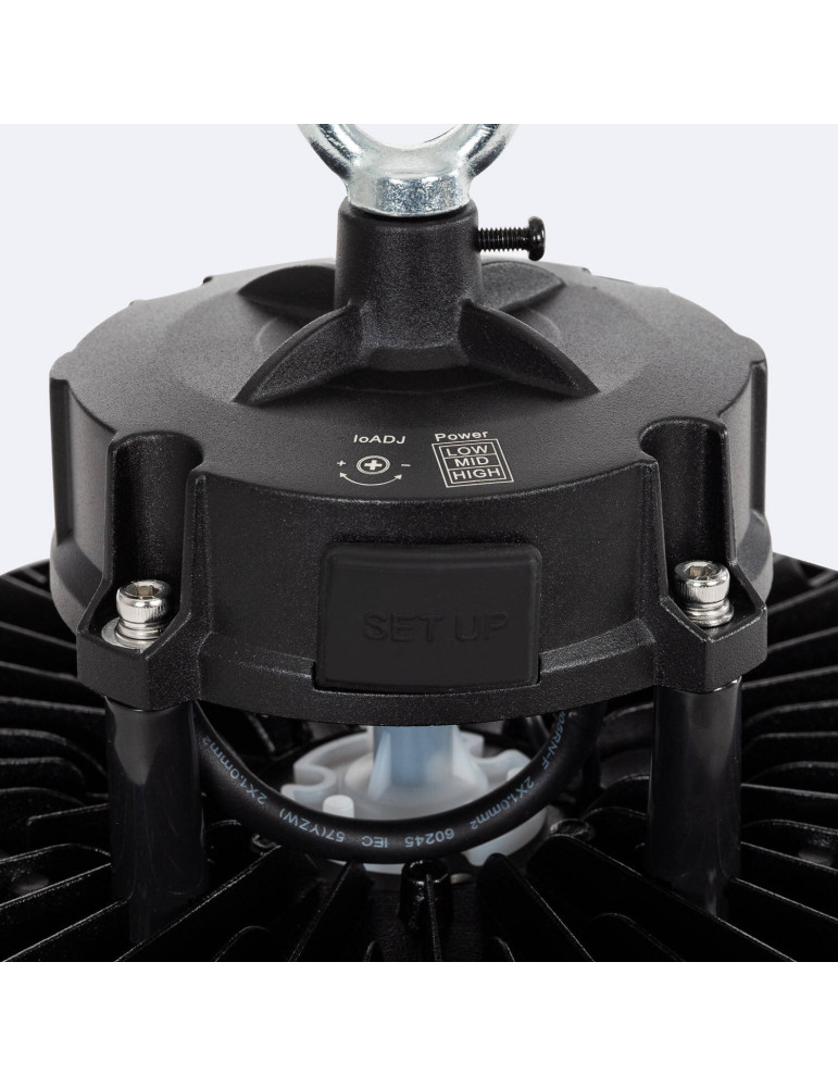 Cloche LED Industrielle UFO 100W 170lm/W LIFUD SMART Détecteur de Présence